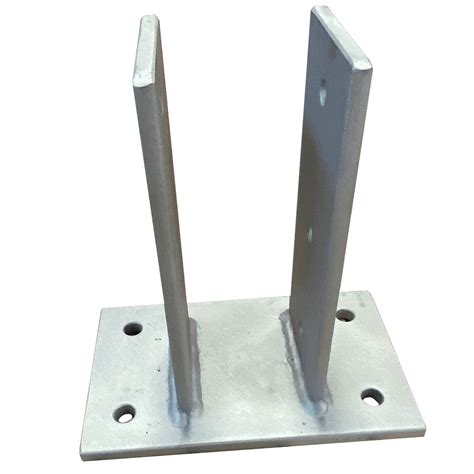 metal wood post brackets|heavy duty fence post brackets.